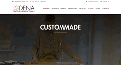 Desktop Screenshot of dena-textile.com