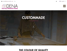 Tablet Screenshot of dena-textile.com